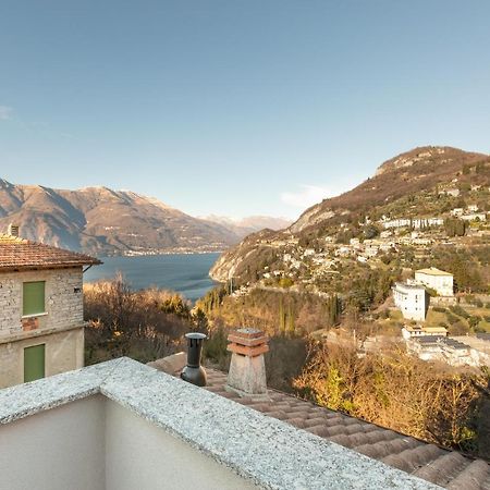 Mysa Properties - Casa Chicca, Flat With Lake View Terrace Perledo Kültér fotó
