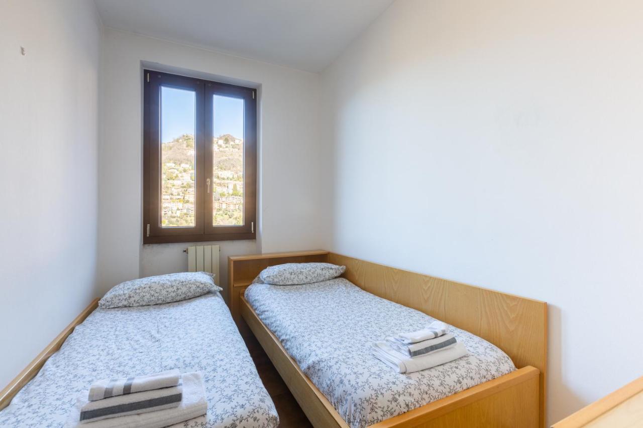 Mysa Properties - Casa Chicca, Flat With Lake View Terrace Perledo Kültér fotó
